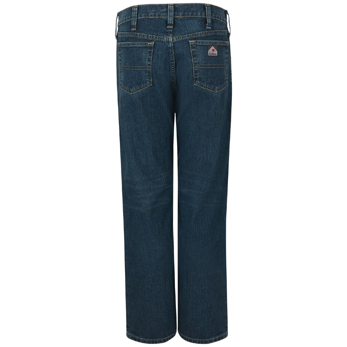 Bulwark Men’s Straight Fit Jean with Stretch in Denim